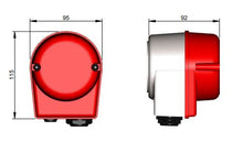Ladda upp bild till gallerivisning, SES Kopplingsbox K7E Digital display. Temperaturområde -45°C-160°C
