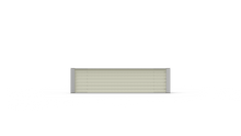 Ladda upp bild till gallerivisning, SES IR-kvartselement PFQE 1000W med plint och TE K. Dim: 247 x 62.5mm