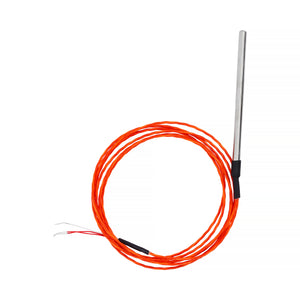 SES PT100 3-trådig givare Ø6x100mm 2000mm PTFE isolerade ledare