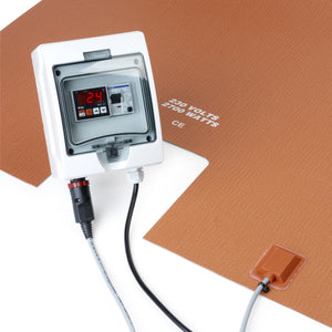 Produkter SES IBC värmare HIBC/A 2700W 230V Dim L x B: 1035mm x 850mm