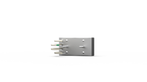 SES IR-kvartselement HQE 325W med ledning och TE K. Dim: 123.5 x 62.5mm