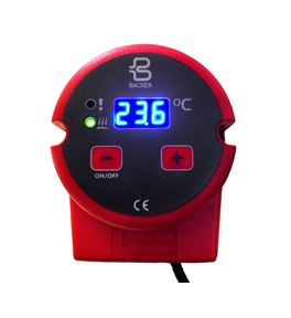 SES Kopplingsbox K7E Digital display. Temperaturområde -45°C-160°C