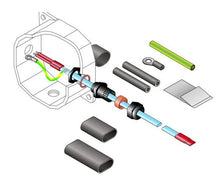 Ladda upp bild till gallerivisning, SES UTK555/200+ Termineringskit ATEX för värmekabel FSEw och FSUw

