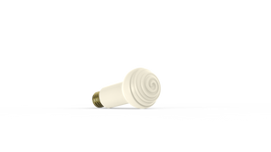 SES Keramisk IR-lampa ESEB60 60W. Dim:  Ø65x140mm