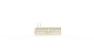 SES Välvda keramiska IR-Element FTE 400W. Dim: 245 x 60mm