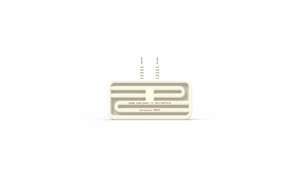 SES Isolerade keramiska IR-Element HFEH 200W. Dim: 122 x 60mm
