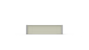 SES IR-kvartselement PFQE 750W med plint och TE K. Dim: 247 x 62.5mm