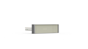 SES IR-kvartselement PFQE 250W med plint och TE K. Dim: 247 x 62.5mm