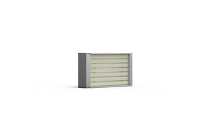 SES IR-kvartselement PHQE 250W med plint. Dim: 124 x 62.5mm