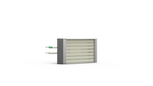 Ladda upp bild till gallerivisning, SES IR-kvartselement PHQE 500W med plint och TE K. Dim: 124 x 62.5mm
