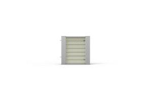 SES IR-kvartselement QQE 250W med ledning och TE K. Dim: 62.5 x 62.5mm