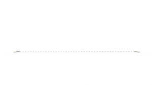 SES IR-element kvarts volframrör QTL 1500W. Dim: Ø10 x 473mm