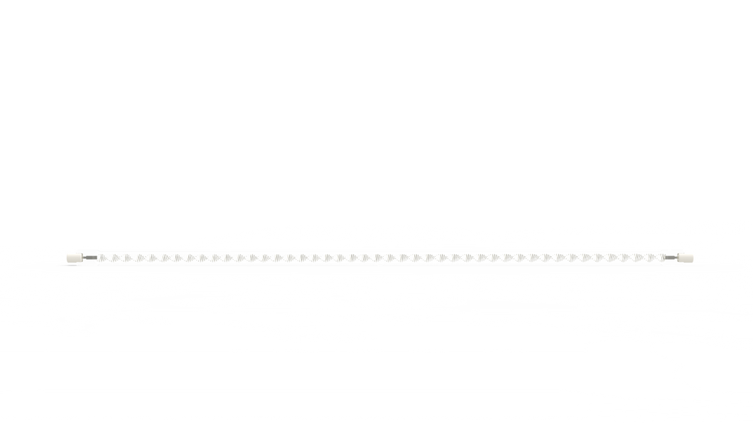 SES IR-element kvarts volframrör QTL 1750W. Dim: Ø10 x 473mm