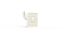 Ladda upp bild till gallerivisning, SES Isolerade keramiska IR-Element SFEH med TE K. 800W Dim: 122 x 122mm
